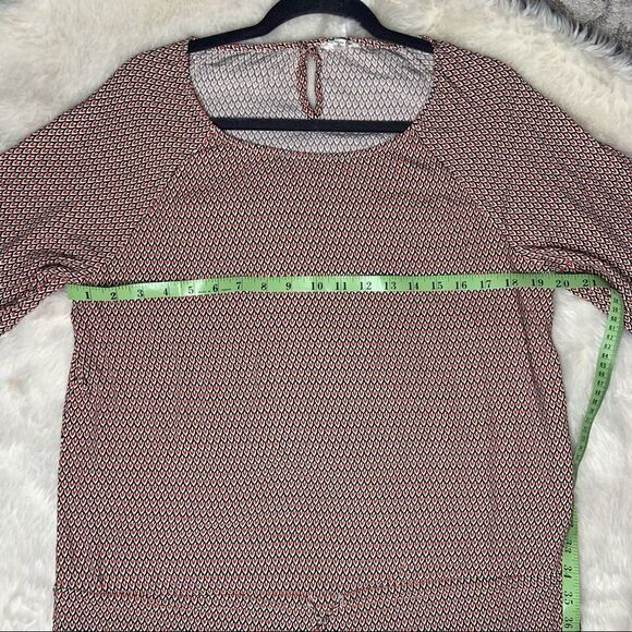 Sz Large Soft Joie Red Print Dress - Picture 2 of 10